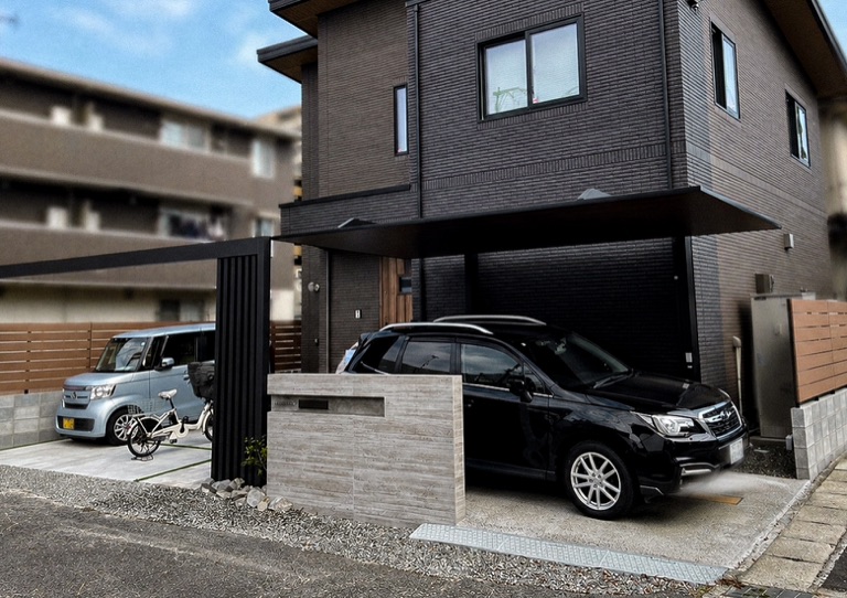 駐車場・土間・アプローチの施工事例