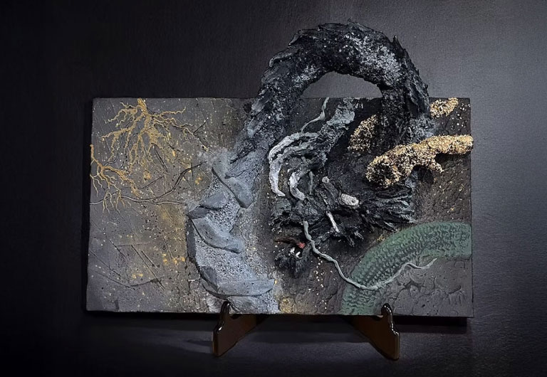左官アート作品